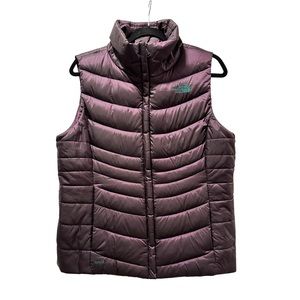 North Face Aconcagua Vest Purple/Green Down sz LG